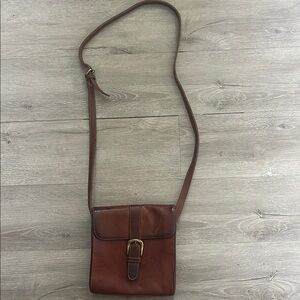 Bass G.H Leather Crossbody Bag